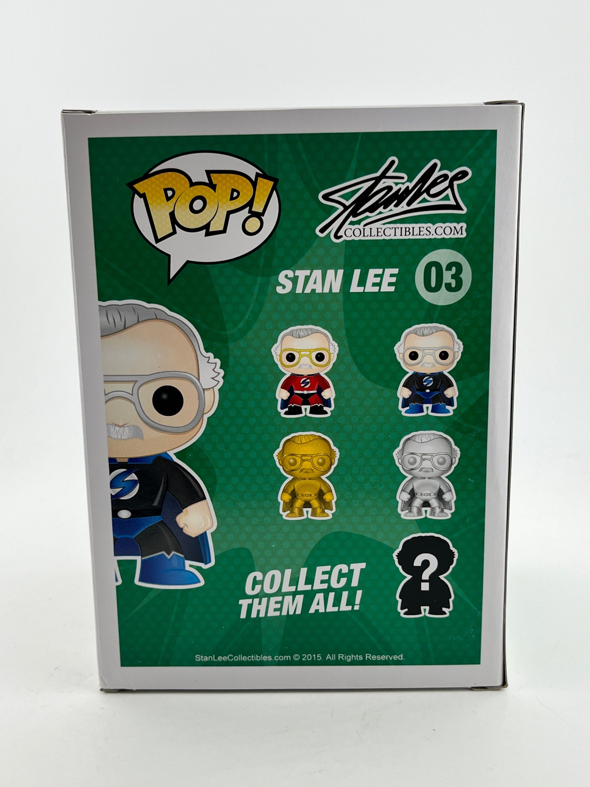 Funko POP! Stan Lee #03 - New York Comic Con 1500 PCS Limited Edition FRENLY BRICKS - Open 7 Days