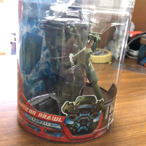 Transformers Movie Deluxe Exclusive Figure in Canister Decepticon Brawl 2007 FRENLY BRICKS - Open 7 Days
