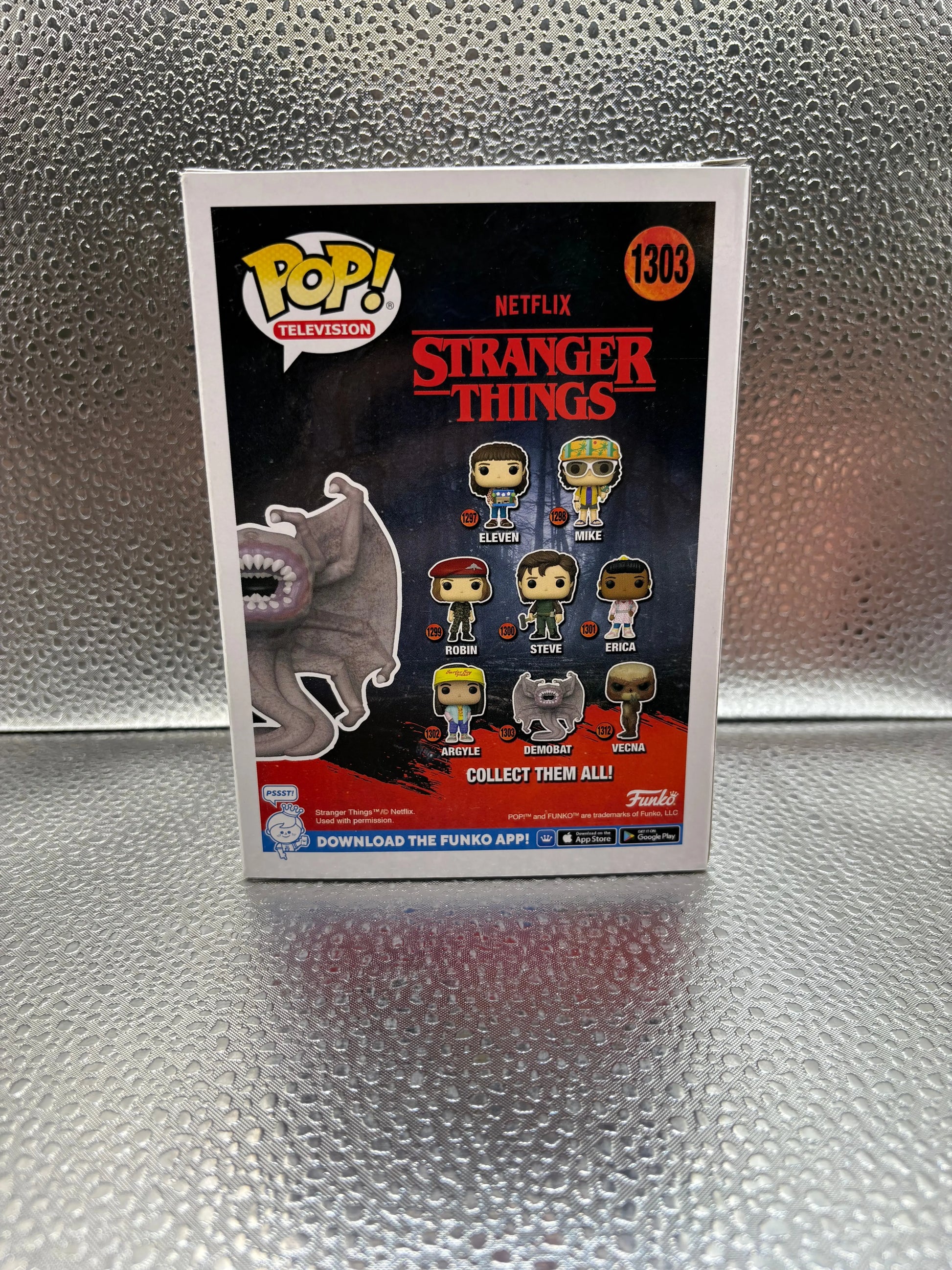 Funko Pop Vinyl #1303 stranger Things Demobat FRENLY BRICKS - Open 7 Days