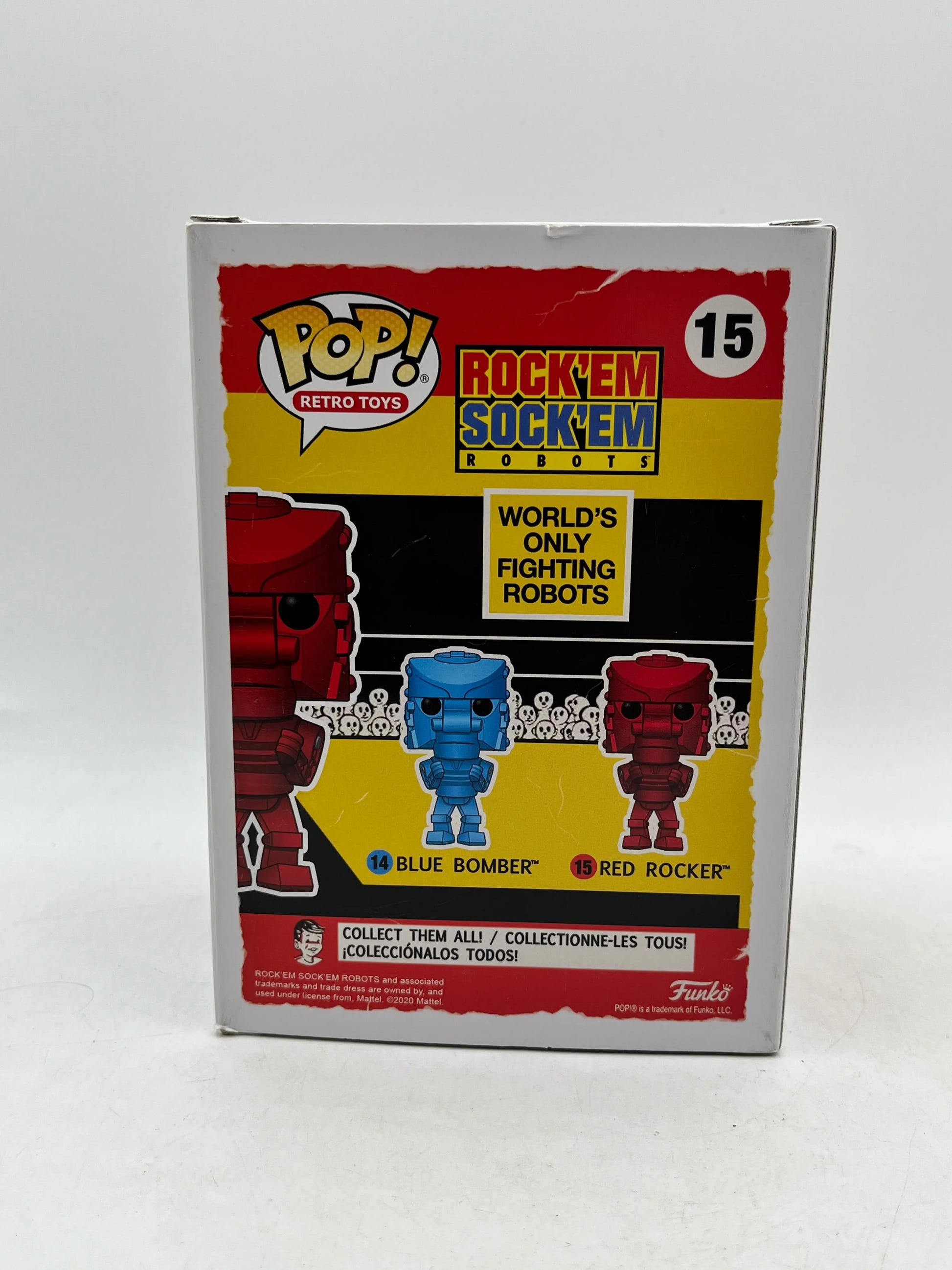 Funko POP! Retro Toys Rock’em Sock’em Robots - Red Rocker #15 - Vinyl Collectable FRENLY BRICKS - Open 7 Days image 3