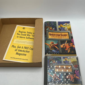“Quest for Glory” Anthology I II III IV Big Box PC MS-DOS / WINDOWS CD Sierra FRENLY BRICKS - Open 7 Days