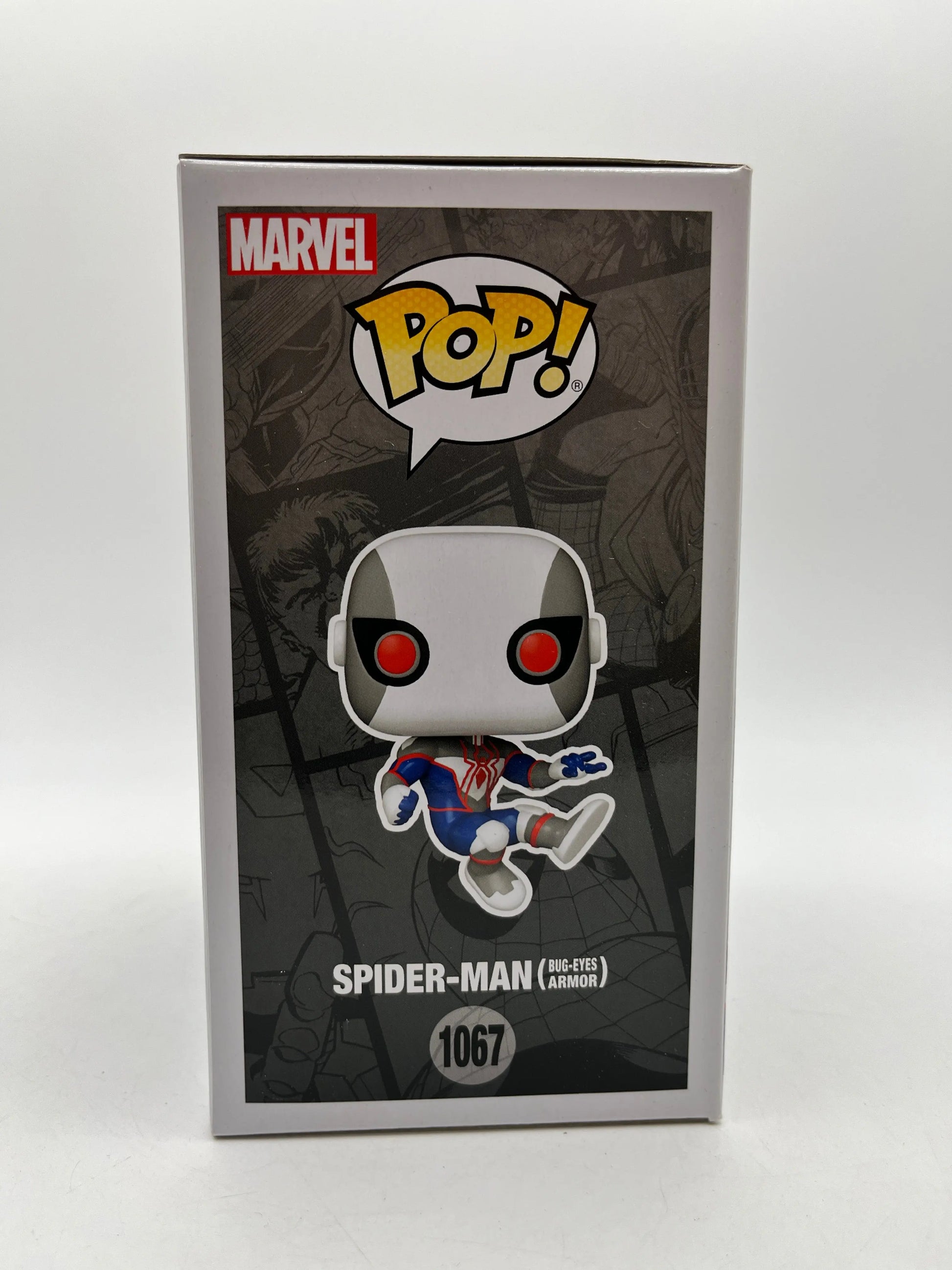 Funko POP! Spider-Man (Bug-Eyes Armor) #1067 - Winter Convention Limited Edition FRENLY BRICKS - Open 7 Days