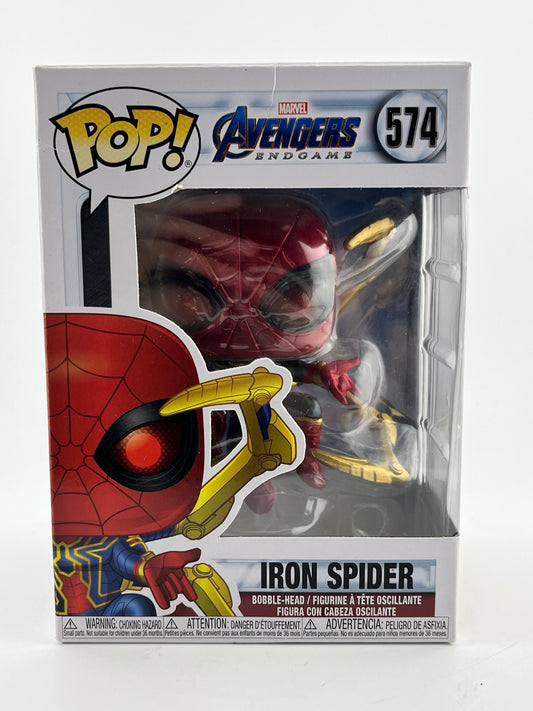 Funko POP! Marvel Avengers Endgame - Iron Spider #574 - Vinyl Collectable FRENLY BRICKS - Open 7 Days