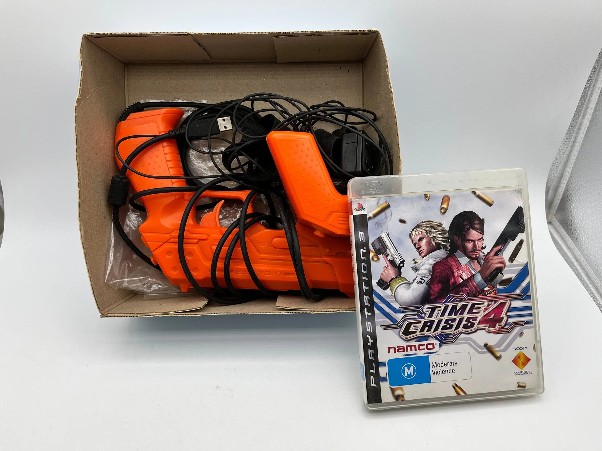 PlayStation 3 Namco Time Crisis 4 G-Con3 Included - Not Sealed FRENLY BRICKS - Open 7 Days