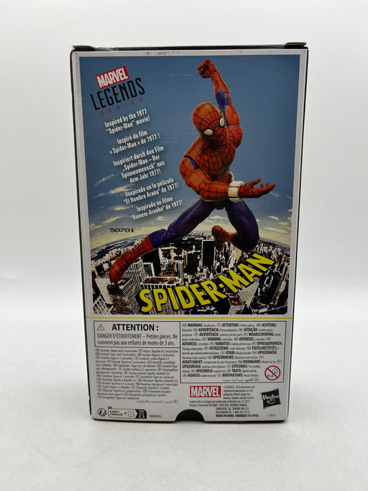 Marvel Legends Series Spider-Man 1977 Movie Version - Action Figure - Sealed