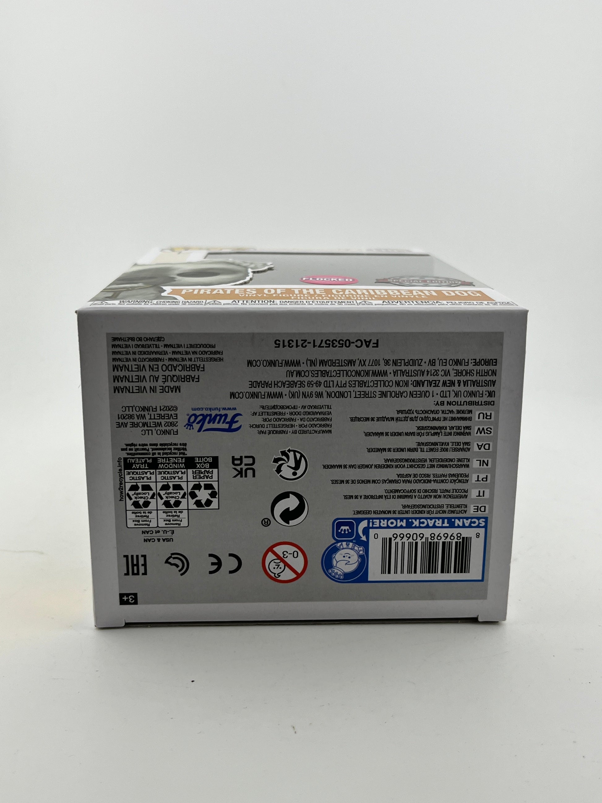 Funko POP! Disney 50th Anniversary - Pirates Of The Caribbean Dog #1105 - Flocked Special Edition FRENLY BRICKS - Open 7 Days