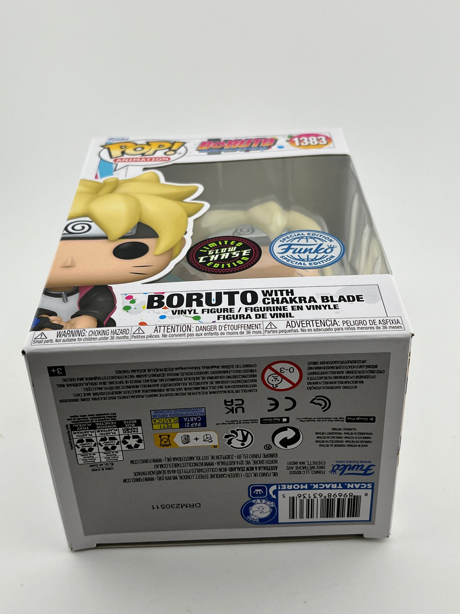 Funko POP! Animation Boruto - Boruto With Chakra Blade #1383 - Glow Chase Limited Edition FRENLY BRICKS - Open 7 Days