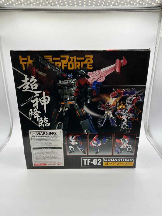Xovergen Trailerforce God Armor complete TF-02 3rd Party God Bomber - Sealed FRENLY BRICKS - Open 7 Days