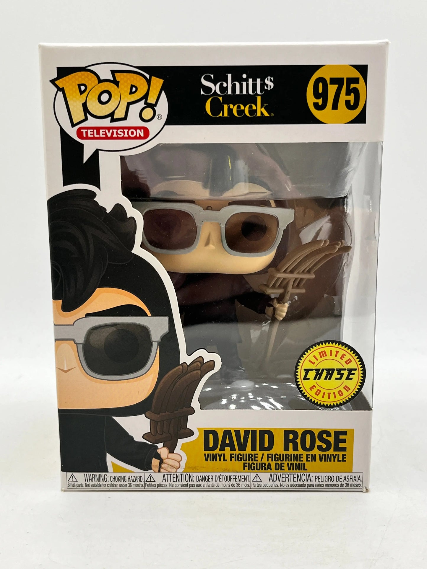 Funko POP! Television Schitts Creek - David Rose #975 - Limited Edition Chase FRENLY BRICKS - Open 7 Days