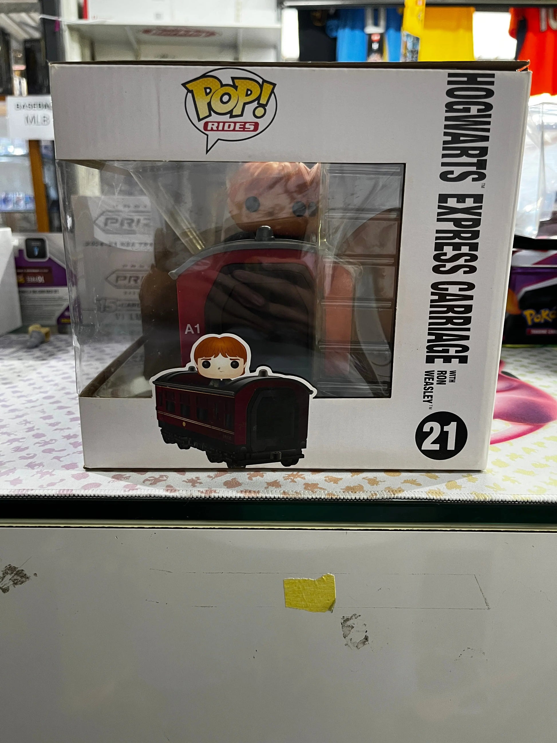 Funko Pop Vinyl Rides Harry Potter Hogwarts Express Carriage with Ron Weasley #21 FRENLY BRICKS - Open 7 Days