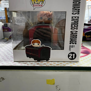 Funko Pop Vinyl Rides Harry Potter Hogwarts Express Carriage with Ron Weasley #21 FRENLY BRICKS - Open 7 Days