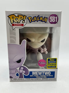 Funko POP! Games Pokémon - Mewtwo #581 - Flocked - 2020 Exclusive