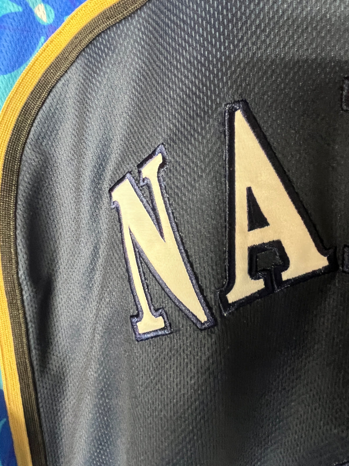 Nippon Baseball Hokkaido Fighters "Nakata #6" Flower Blue Jersey XLarge, photo 14 image 14