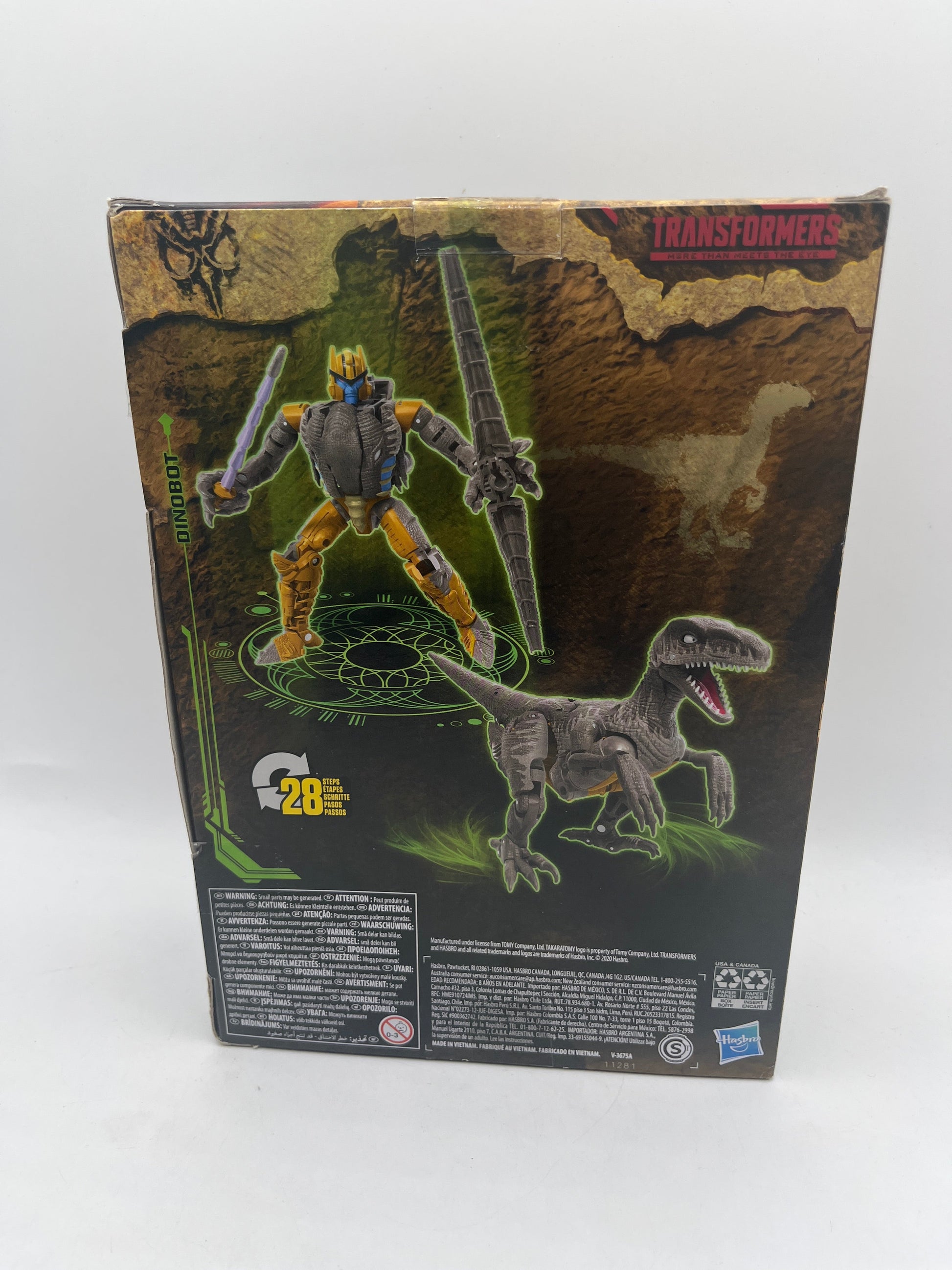 Hasbro Transformers War for Cybertron: Dinobot Voyager Class Action Figure FRENLY BRICKS - Open 7 Days