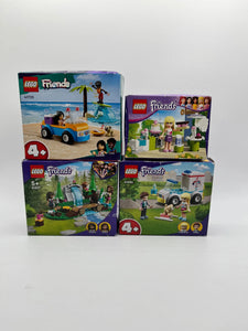 Lego Friends Bundle 3930,41694,41725, 41617 Sealed New