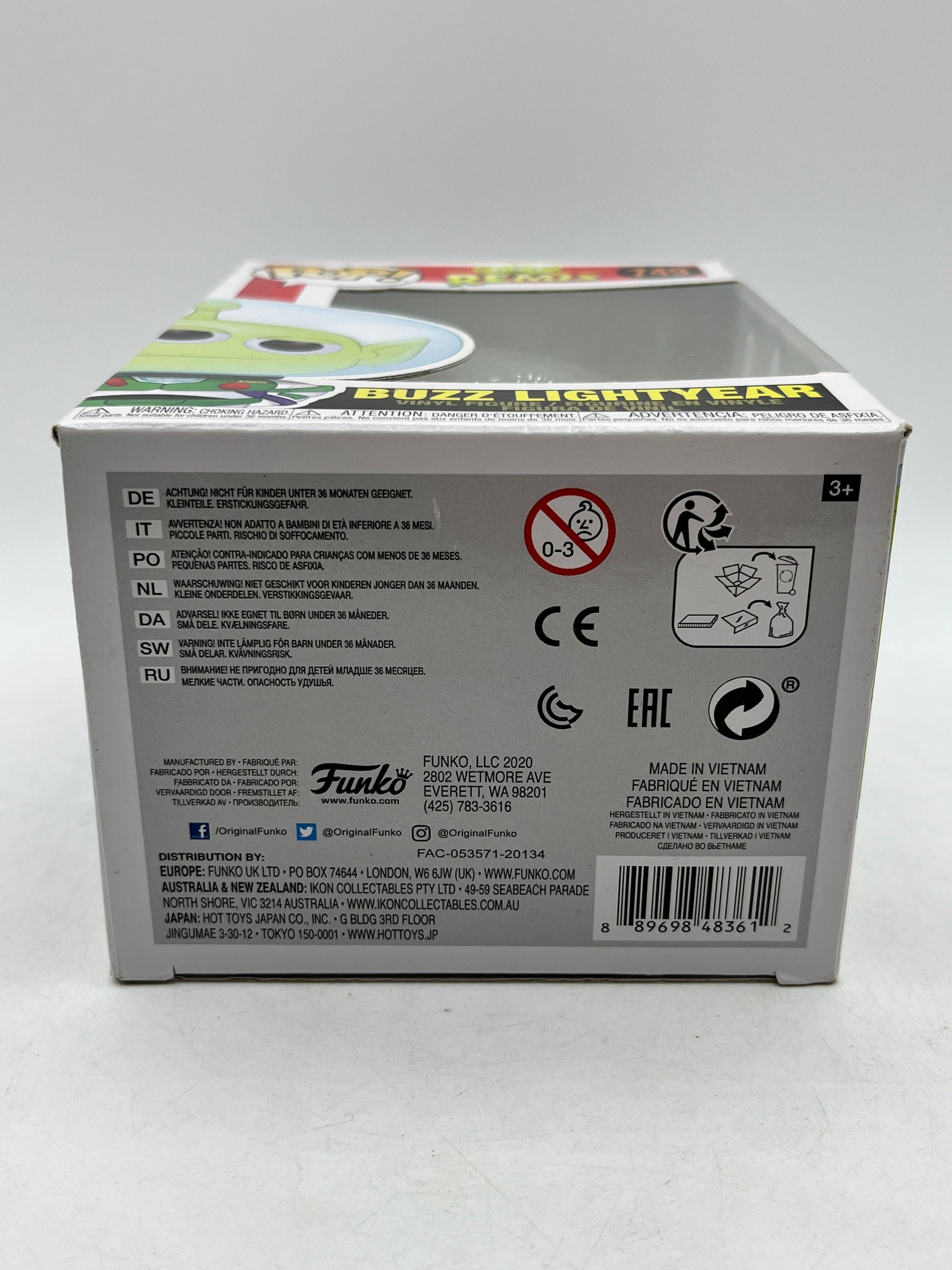 Funko POP! Pixar Remix - Buzz Lightyear #749 - Vinyl Collectable FRENLY BRICKS - Open 7 Days