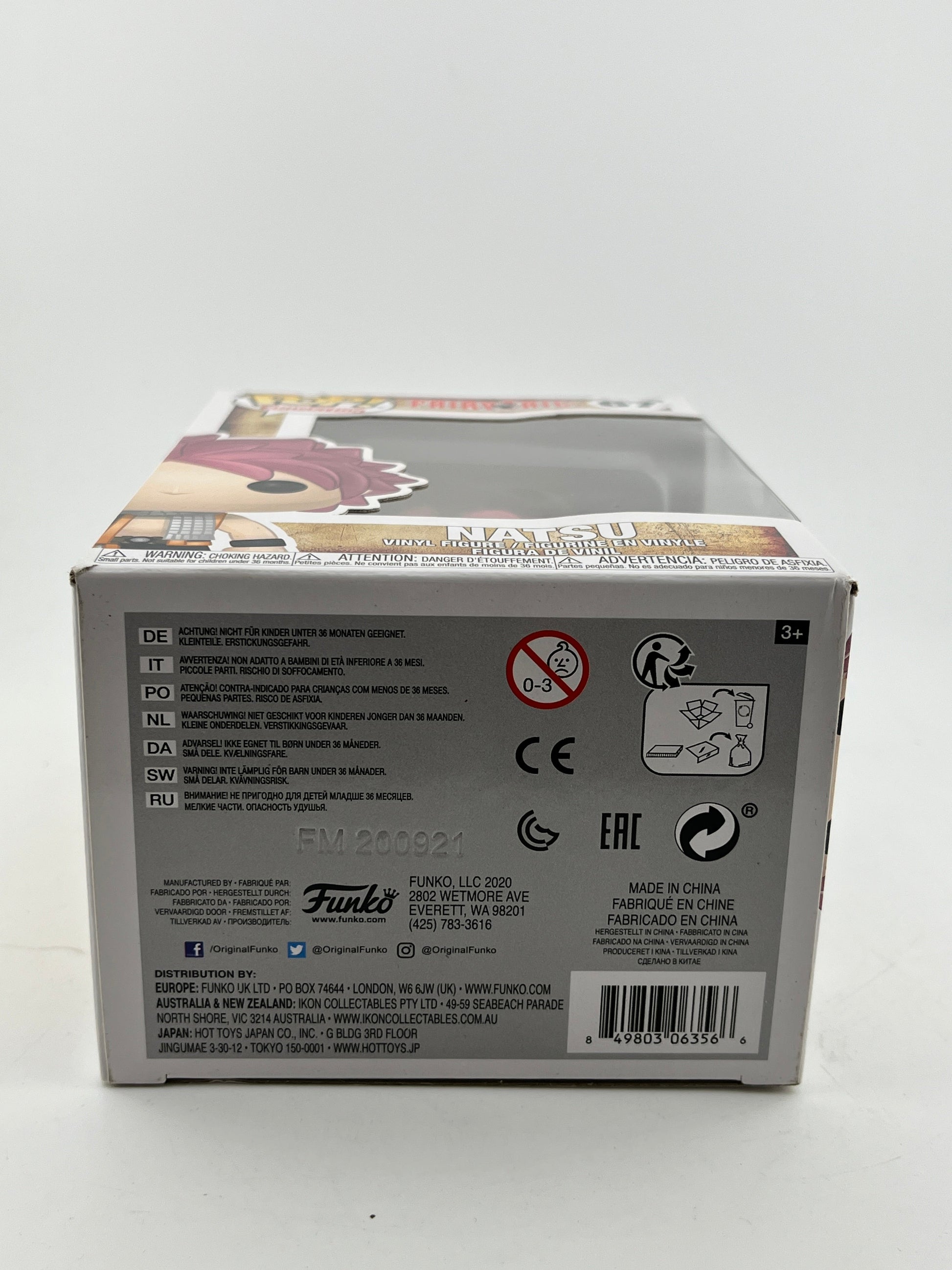 Funko POP! Animation Fairy Tail - Natsu #67 - Vinyl Collectable FRENLY BRICKS - Open 7 Days