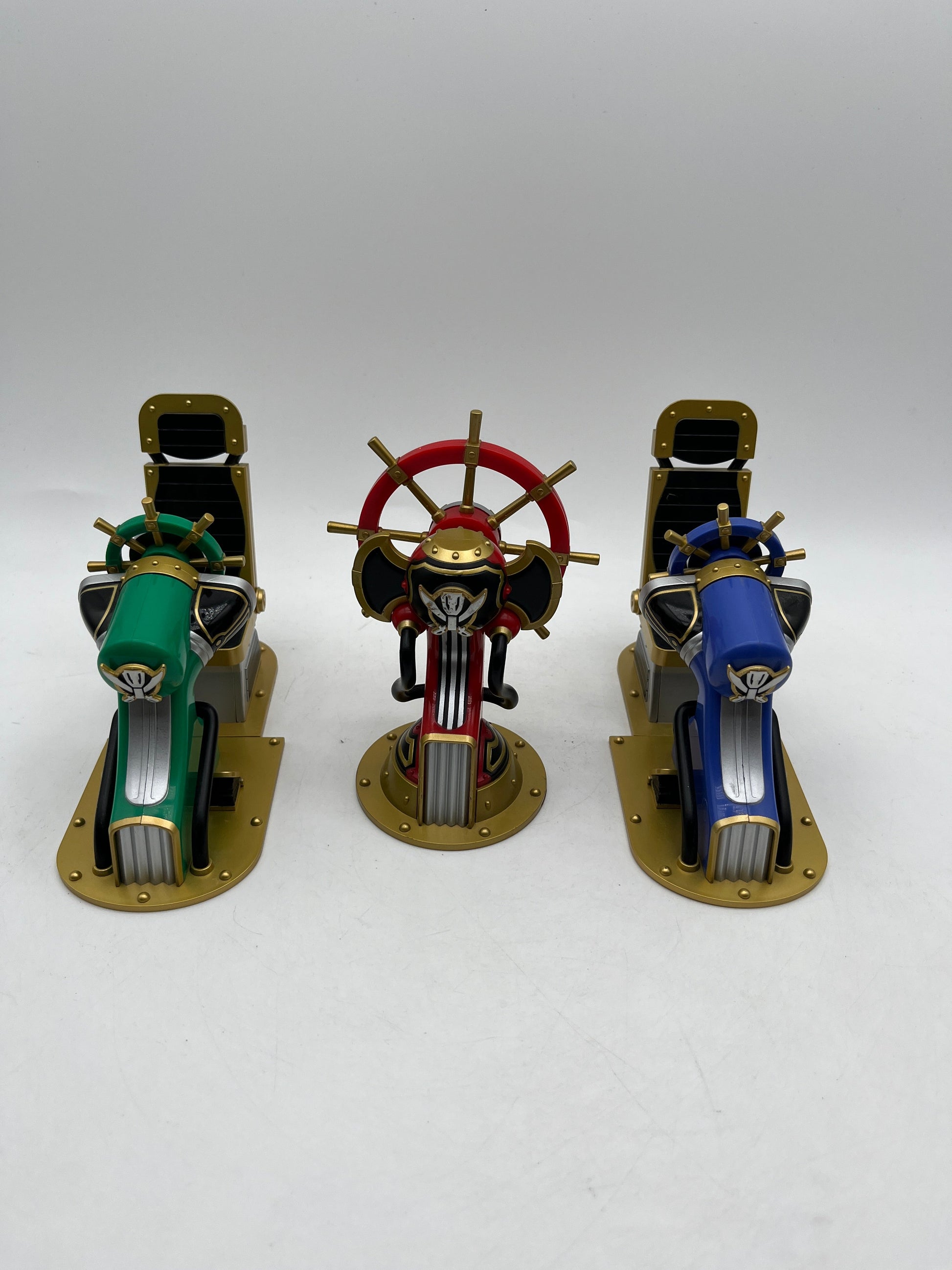 Kaizoku Sentai Gokaiger Gokaidarin Seats Red, Green and Blue +combinedshipping FRENLY BRICKS - Open 7 Days
