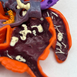 Vintage 1994 Mighty Max Doom Zones Bluebird Lashes Lizard Playset Incomplete FRENLY BRICKS - Open 7 Days