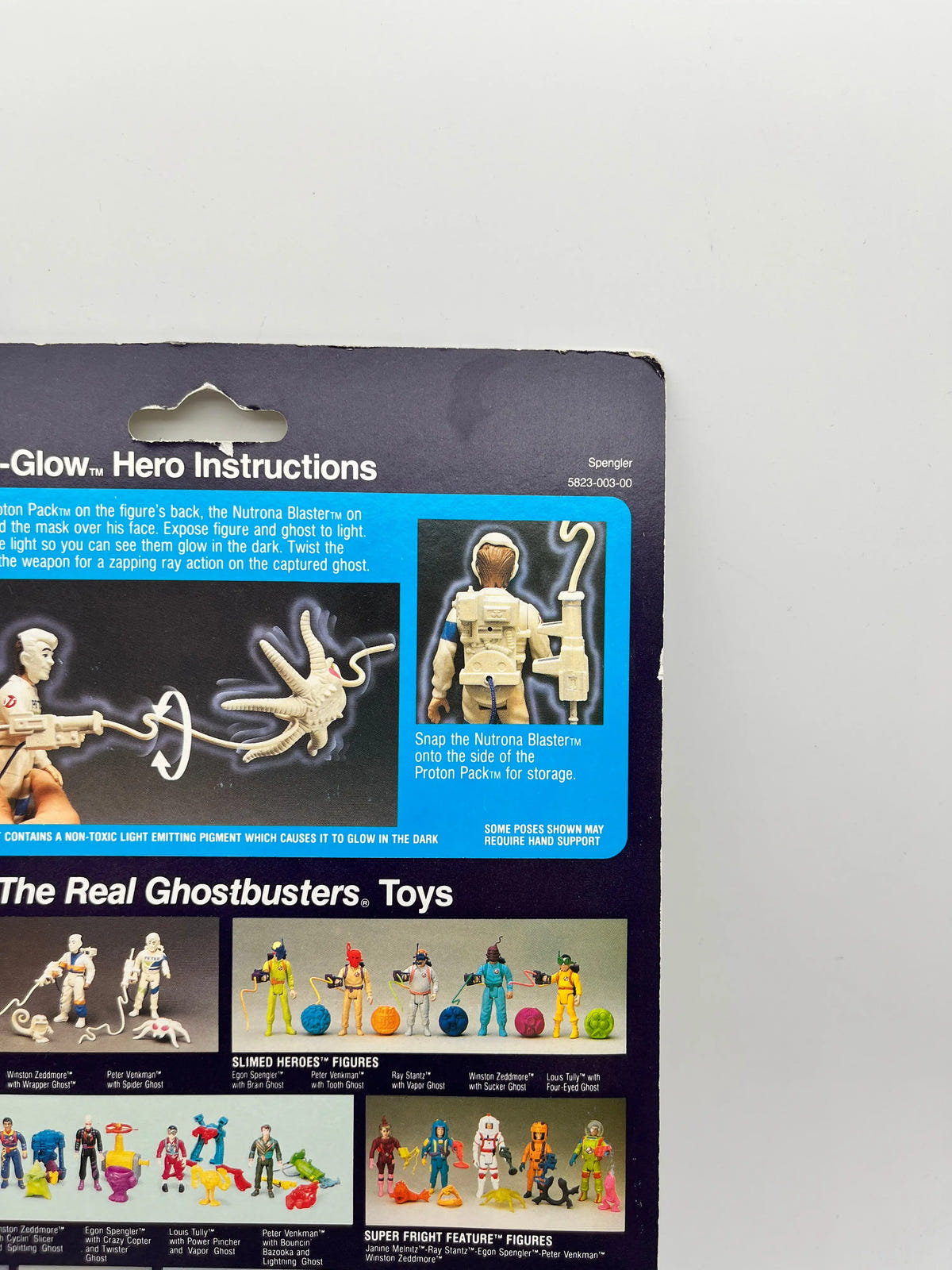 Kenner The Real Ghostbusters: Ecto-Glow Heroes - Egon Spengler and Jail Jaw - Sealed FRENLY BRICKS - Open 7 Days image 7