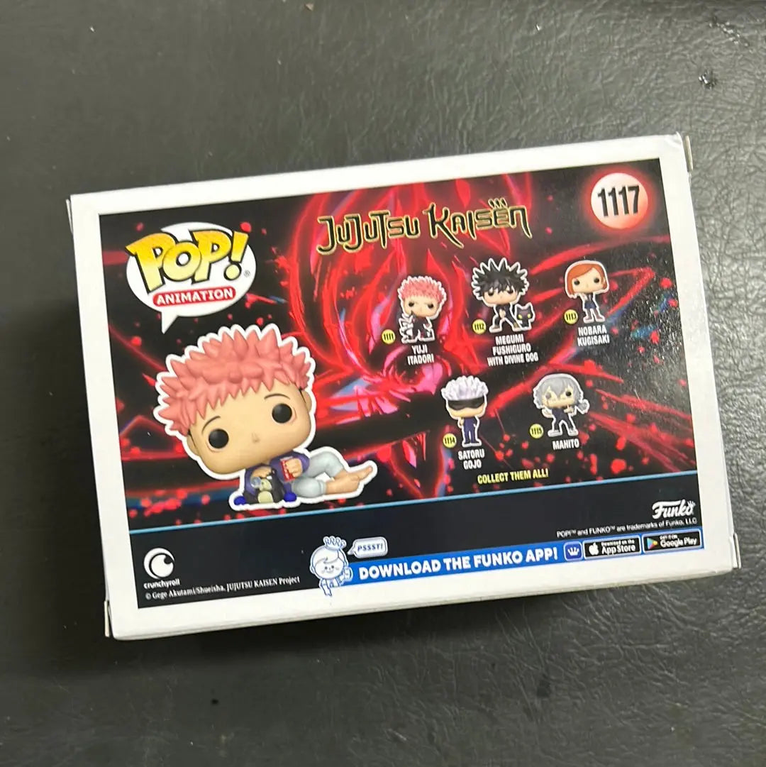 Jujutsu Kaisen Itadori with Tsukamoto Doll Pop! Vinyl Figure #1117 FRENLY BRICKS - Open 7 Days