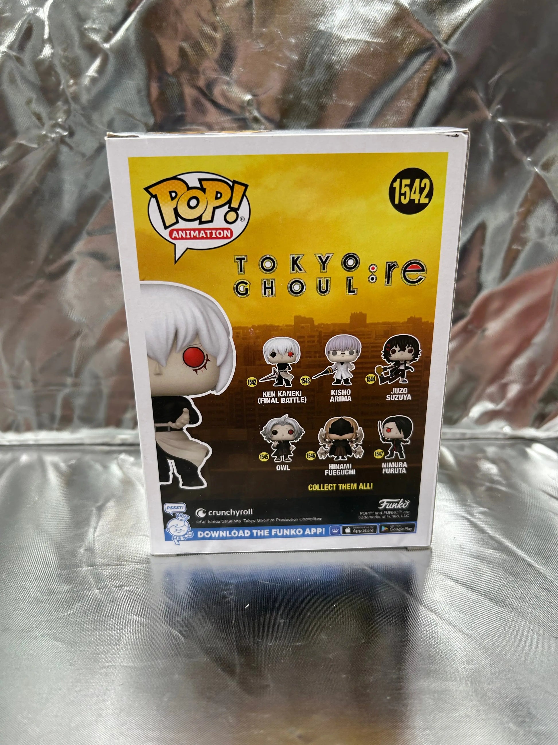 Funko POP Animation - Tokyo Ghoul - Ken Kaneki #1542 FRENLY BRICKS - Open 7 Days