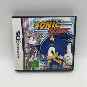 Sonic Rush Nintendo DS Game PAL Complete With Manual FRENLY BRICKS - Open 7 Days