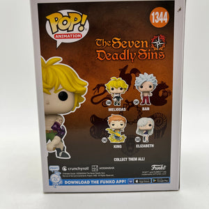 Funko POP! Animation The Seven Deadly Sins Meliodas #1344 - Special Edition FRENLY BRICKS - Open 7 Days