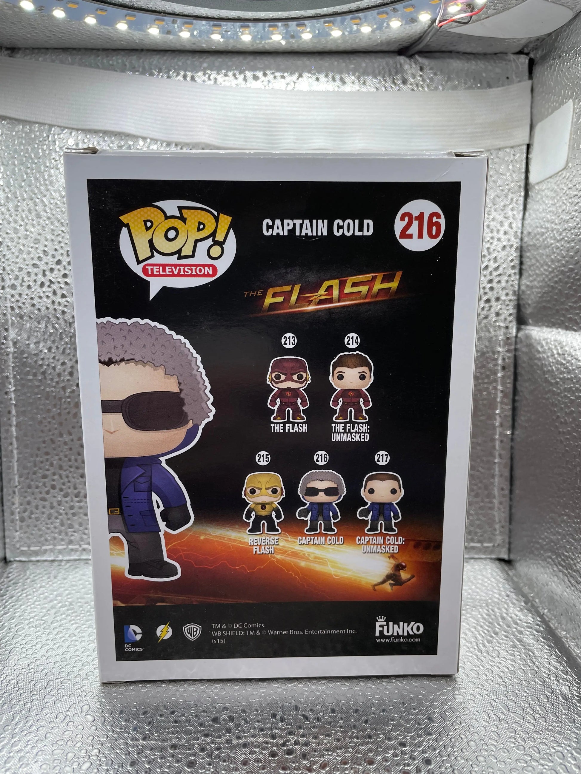 READ! Funko Pop Television #216 Captain Cold The Flash TV Show Vinyl Figure FRENLY BRICKS - Open 7 Days