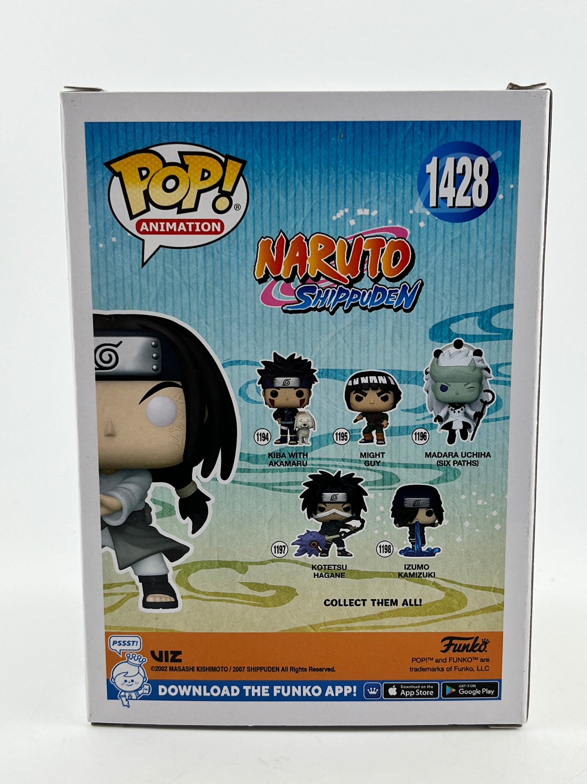 Funko POP! Animation Naruto Shippuden - Neji Hyuga #1428 - Special Edition FRENLY BRICKS - Open 7 Days