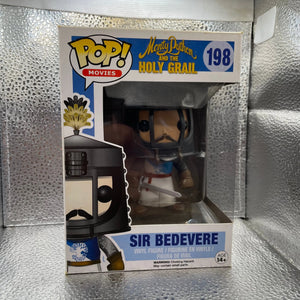 Funko Pop Vinyl Monty Python The Holy Grail 198 Sir Bedevere With Case 2015 FRENLY BRICKS - Open 7 Days