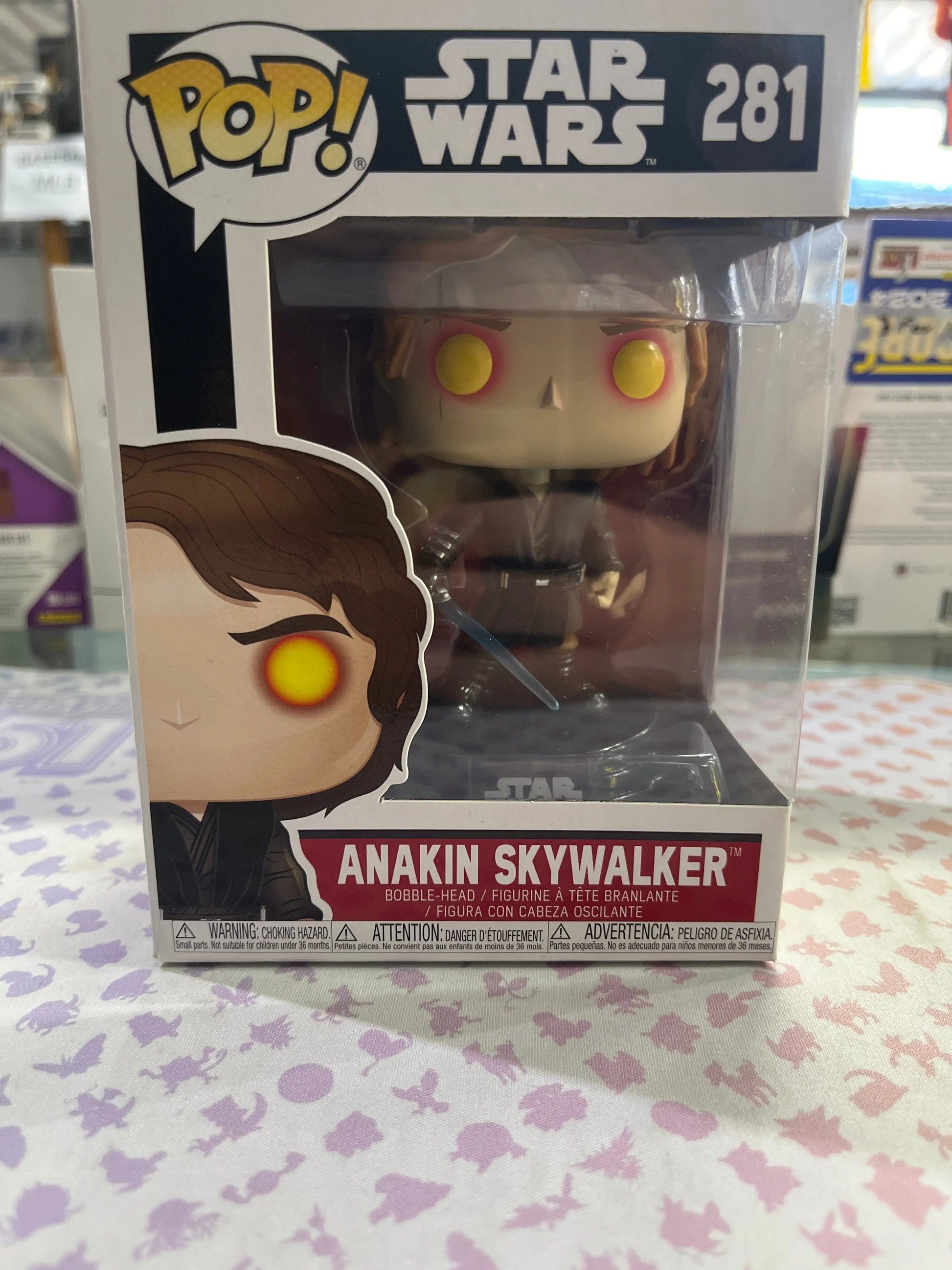 Funko Pop Vinyl Star Wars Anakin Skywalker #281 FRENLY BRICKS - Open 7 Days
