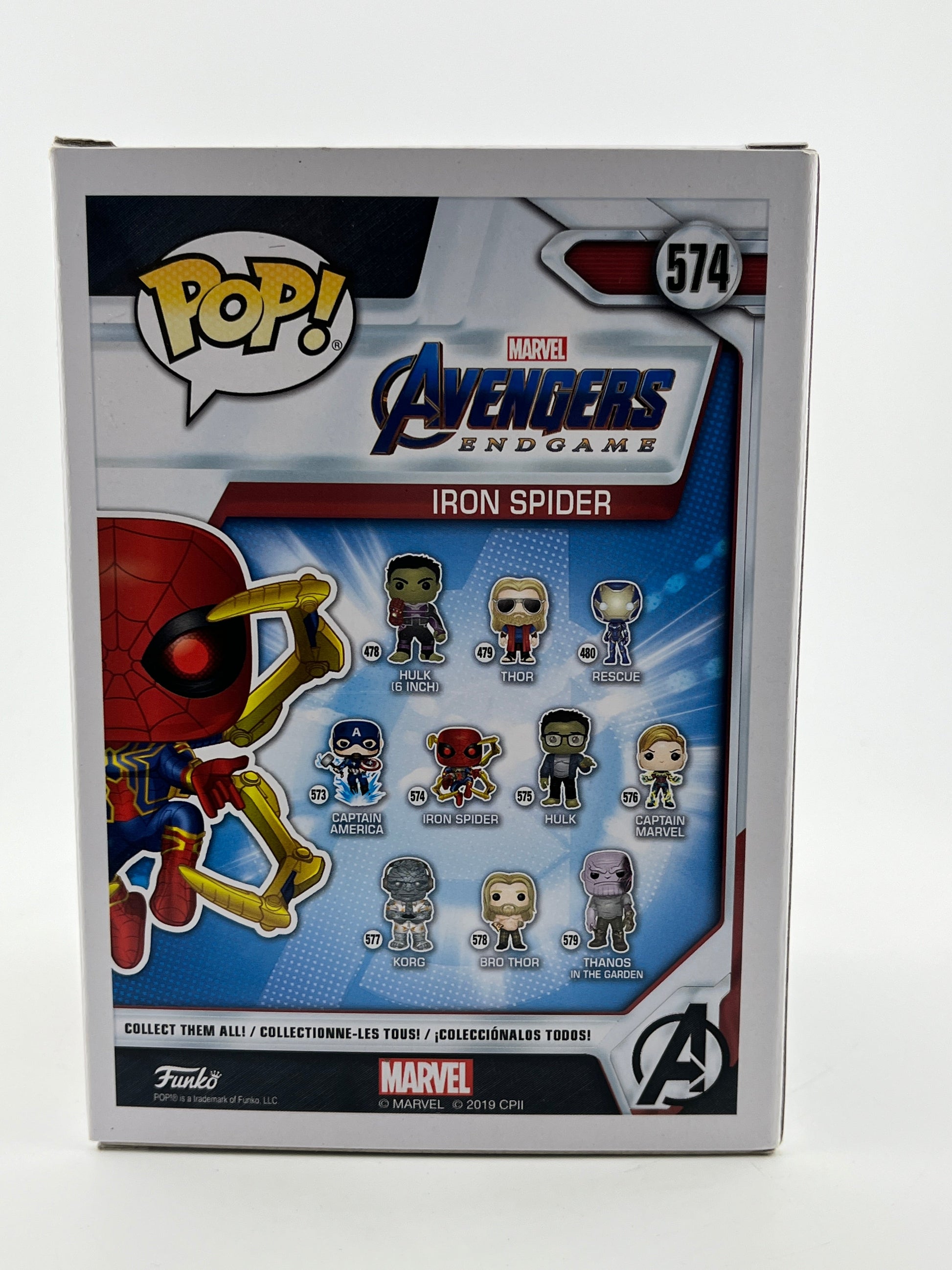 Funko POP! Marvel Avengers Endgame - Iron Spider #574 - Vinyl Collectable FRENLY BRICKS - Open 7 Days