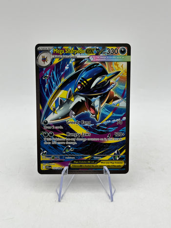 Pokémon - Mega Sharpedo EX 127/094 SIR - Phantasmal Flames FRENLY BRICKS - Open 7 Days
