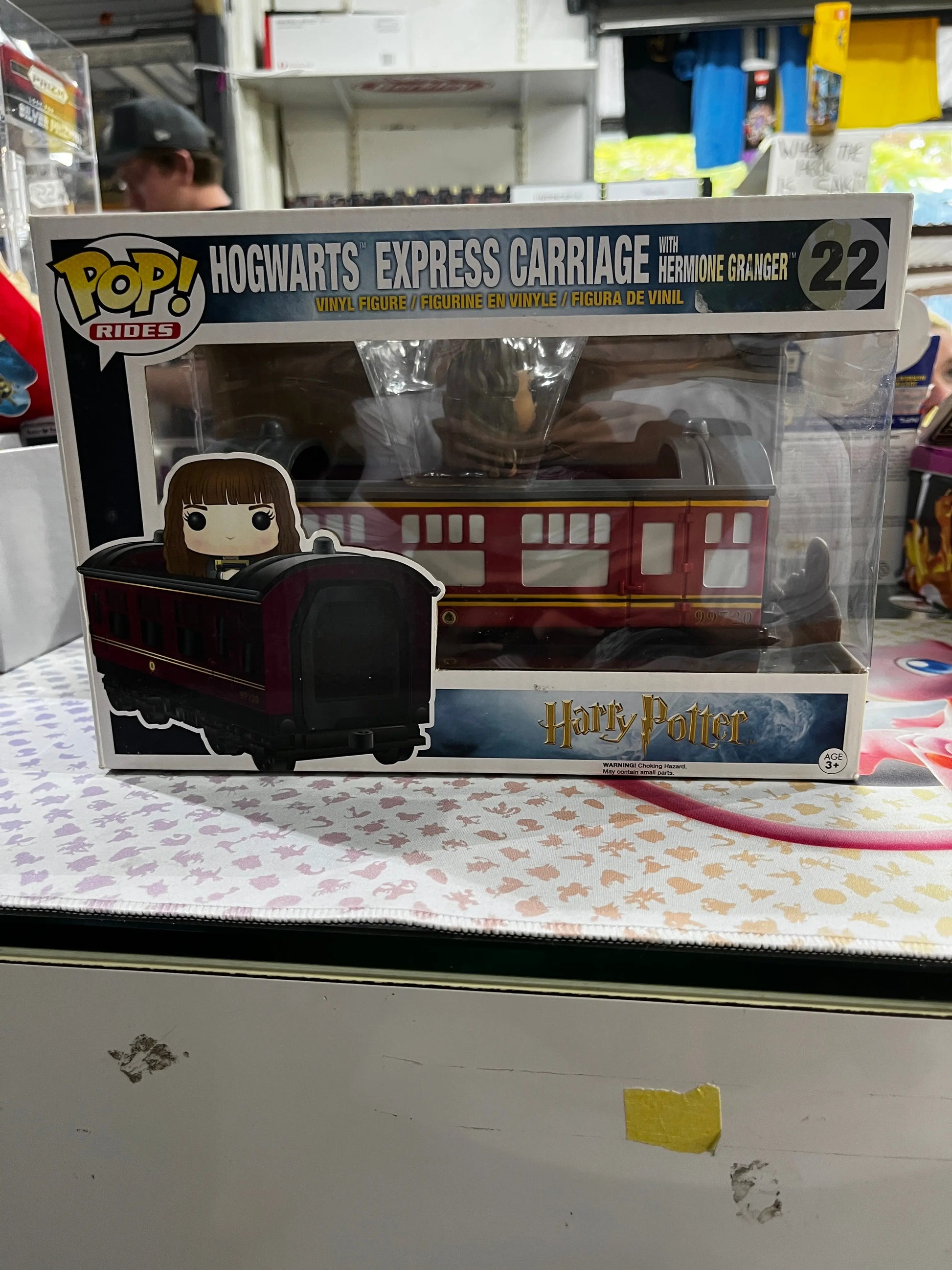 Funko Pop Vinyl Harry Potter Hogwarts Express Carriage with Hermione Granger #22 FRENLY BRICKS - Open 7 Days