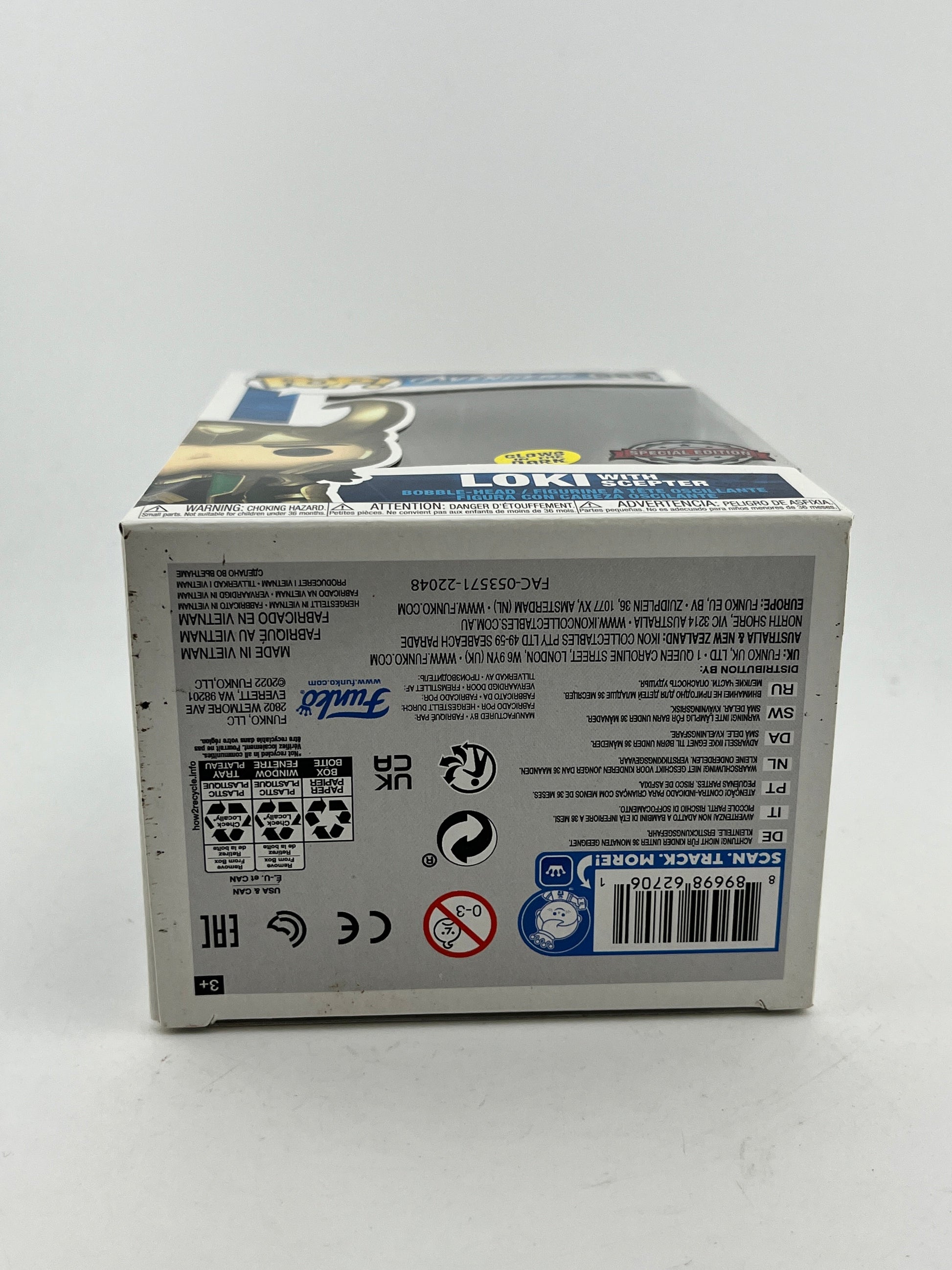 Funko POP! Marvel Avengers - Loki With Scepter #985 - Glow Special Edition FRENLY BRICKS - Open 7 Days