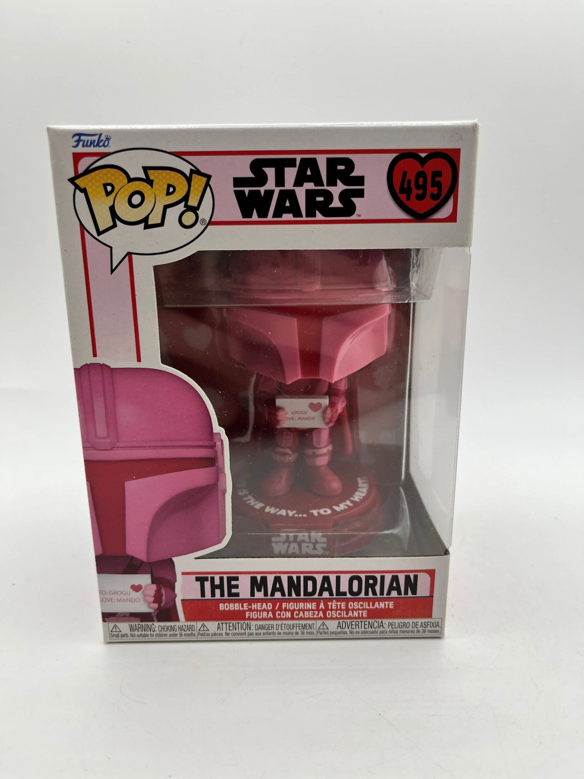 Funko POP! Star Wars The Mandalorin #495 - Valentines Edition FRENLY BRICKS - Open 7 Days