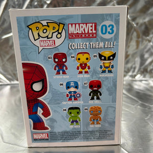 Funko Pop Vinyl #03 Spider-Man FRENLY BRICKS - Open 7 Days