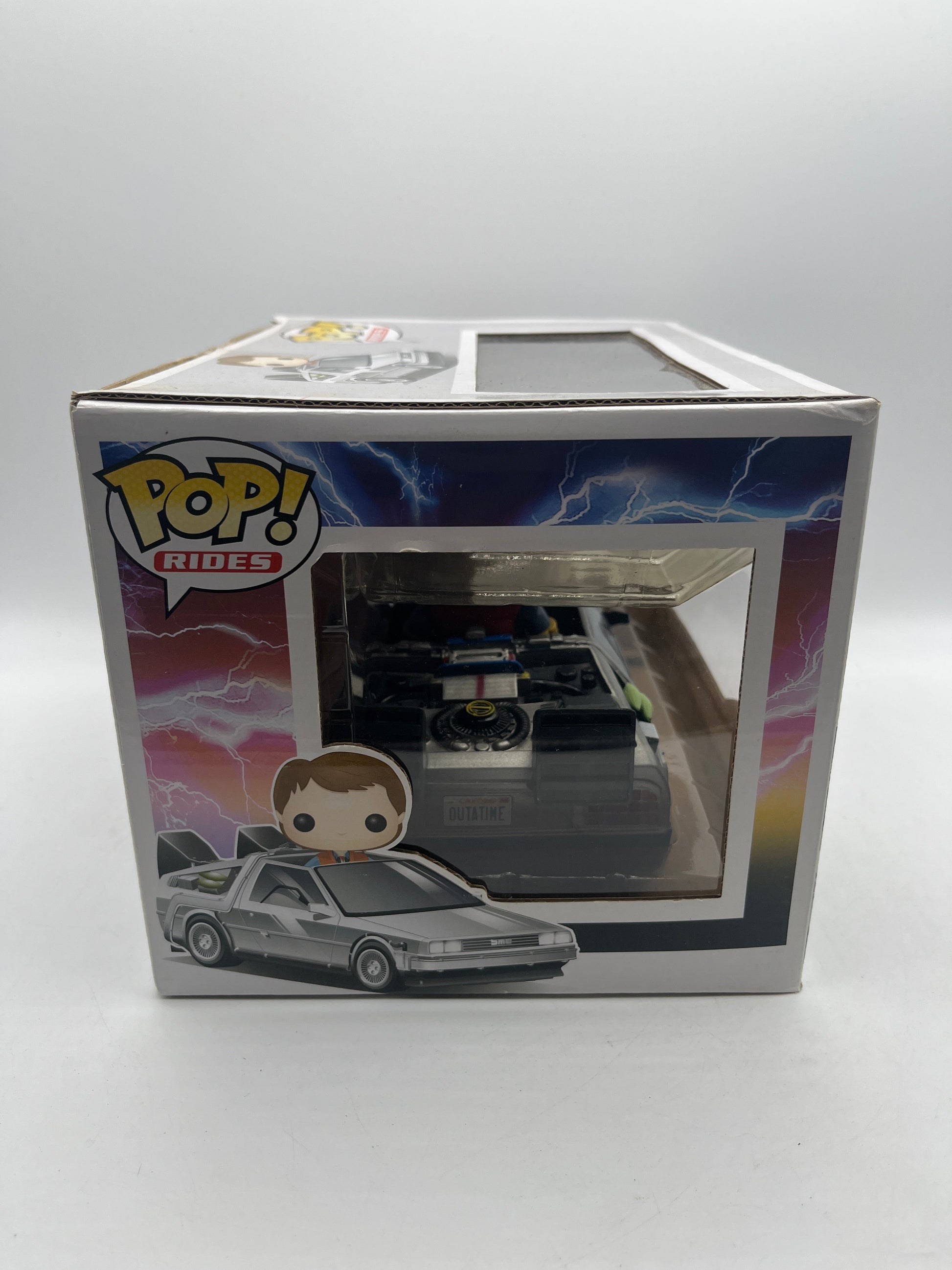 Funko Pop! Rides Back To The Future Time Machine w/ Marty # 02 +combinedshipping FRENLY BRICKS - Open 7 Days