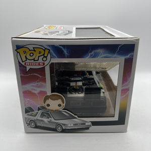 Funko Pop! Rides Back To The Future Time Machine w/ Marty # 02 +combinedshipping FRENLY BRICKS - Open 7 Days