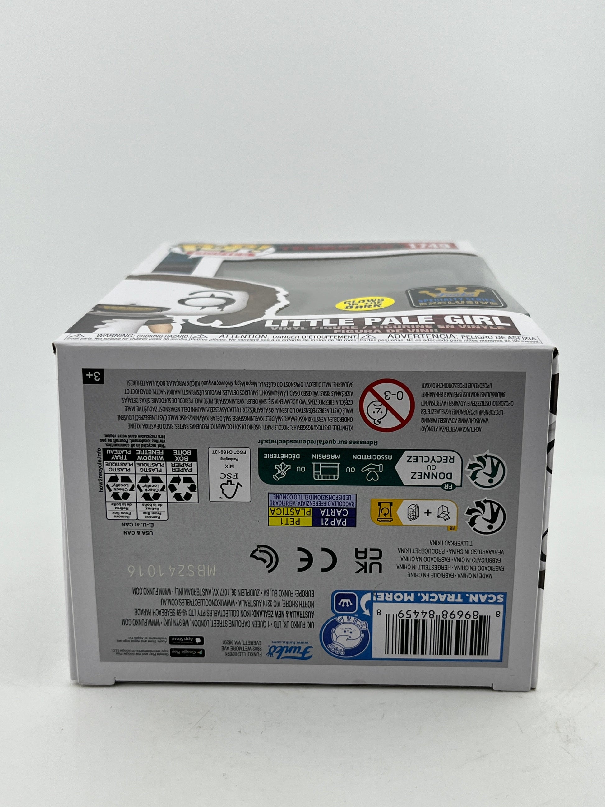 Funko POP! Movies Terrifier - Little Pale Girl #1749 - Glow Exclusive FRENLY BRICKS - Open 7 Days