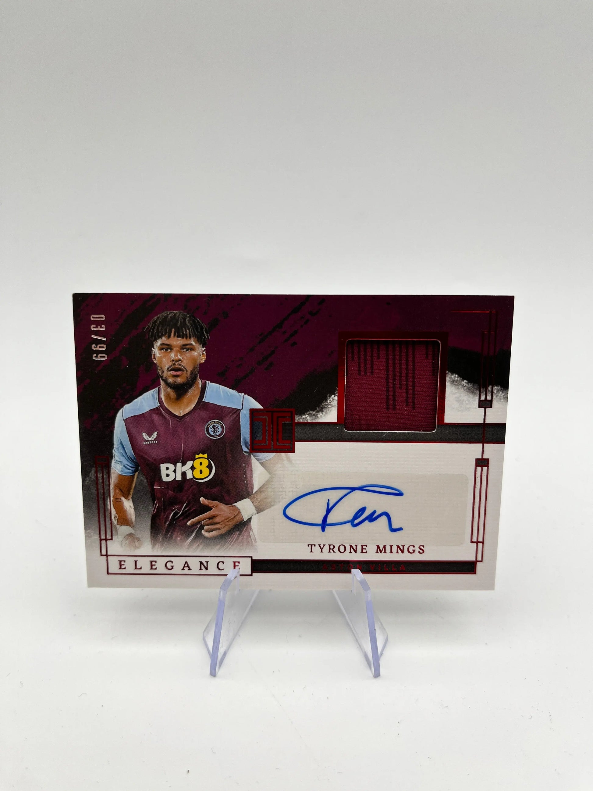 Aston Villa Players Sport Cards Autographed/Numbered/Patch/ Bundle FRENLY BRICKS - Open 7 Days