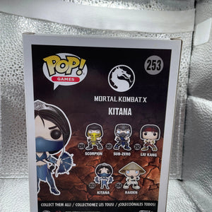 Mortal Kombat X #253 Kitana Funko Pop! Games Vinyl Figure New in Box P/P FRENLY BRICKS - Open 7 Days