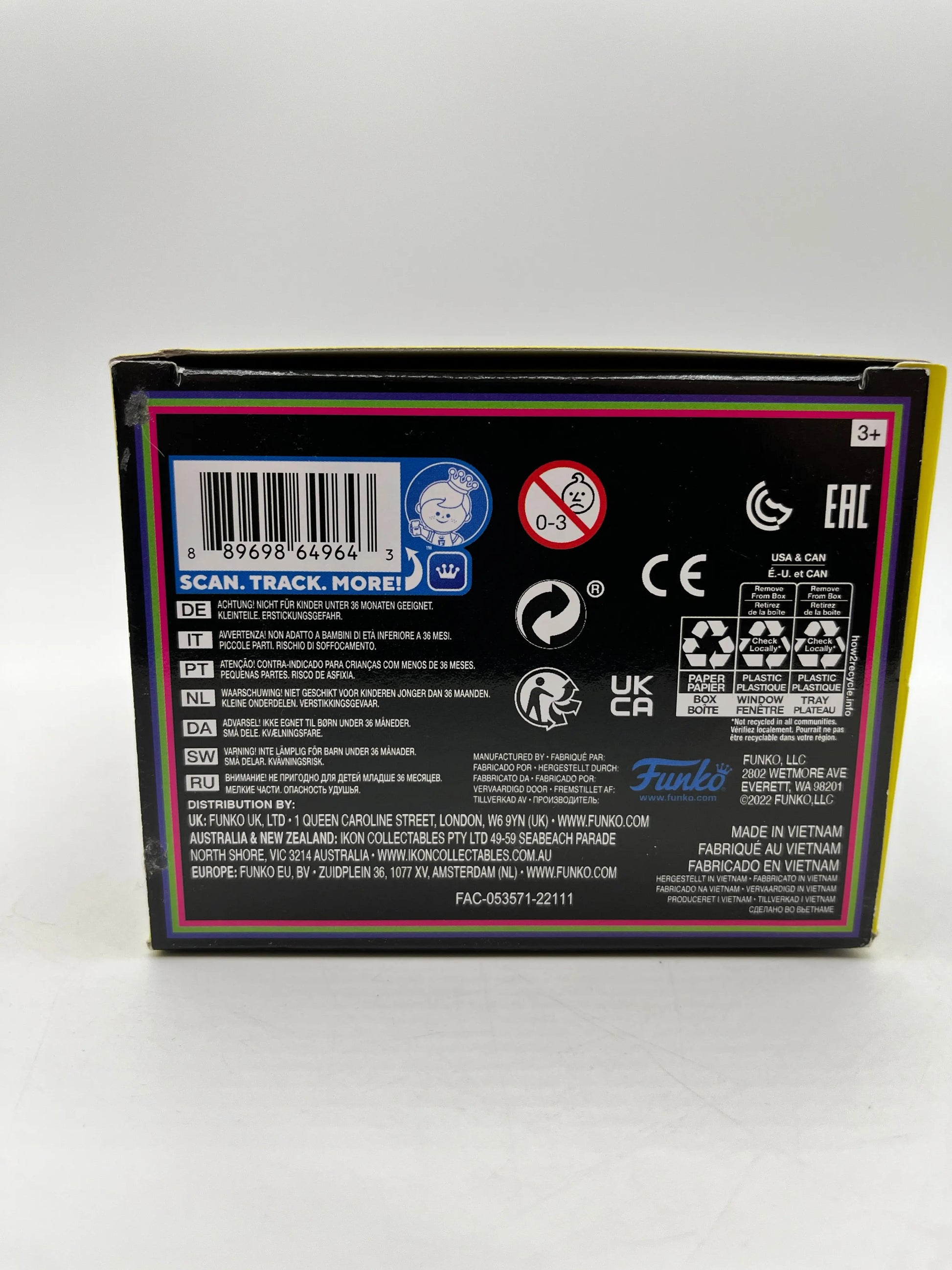 Funko POP! Disney Nightmare Before Christmas - Jack Skellington #717 Blacklight Edition FRENLY BRICKS - Open 7 Days