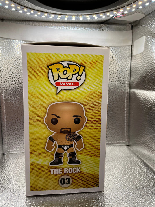 Funko Pop! Vinyl: WWE - Dwayne "The Rock" Johnson #03 FRENLY BRICKS - Open 7 Days