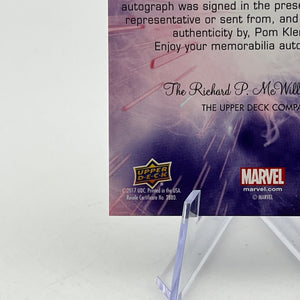 Upper Deck - Marvel Guardians of the Galaxy Volume 2 - Pom Klementieff #SMA3 Auto FRENLY BRICKS - Open 7 Days