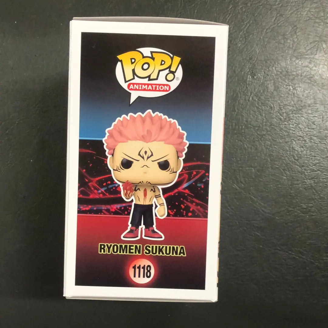 Funko Pop! Jujutsu Kaisen Ryumen Sakuna CHASE Glow #1118 SE with POP Protector FRENLY BRICKS - Open 7 Days