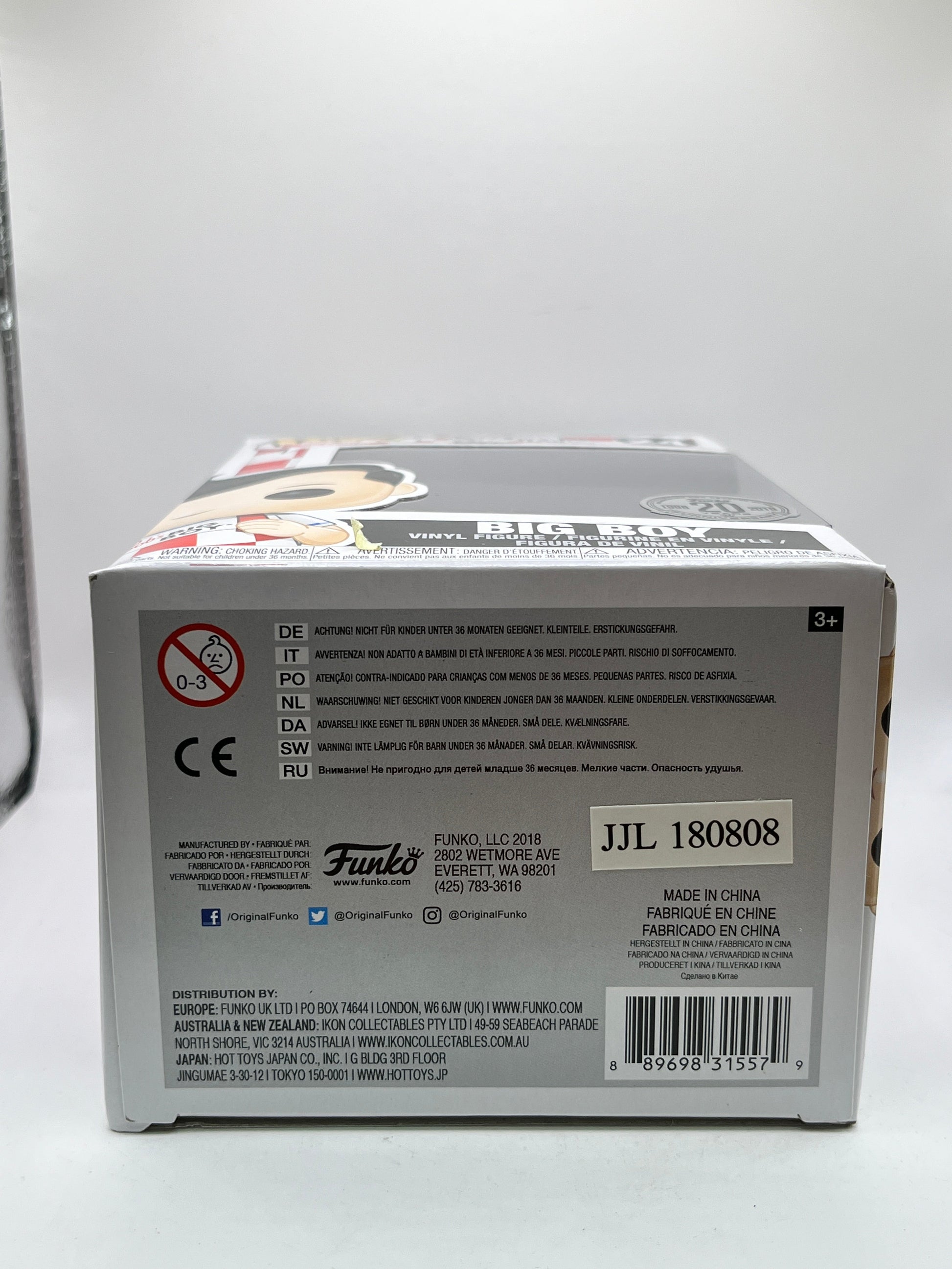 Funko POP! Ad Icons Bob’s Big Boy - Big Boy #24 - 20th Funniversary FRENLY BRICKS - Open 7 Days