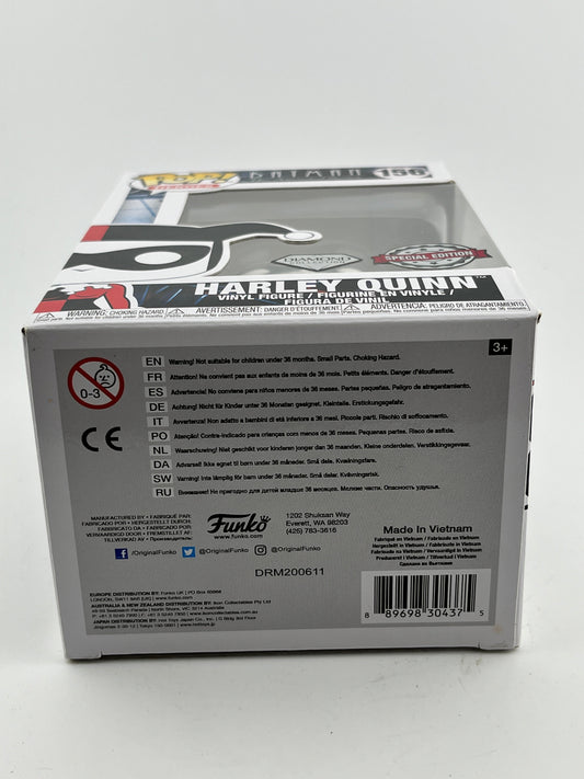 Funko POP! Heroes Batman The Animated Series - Harley Quinn #156 - Diamond Special Edition FRENLY BRICKS - Open 7 Days