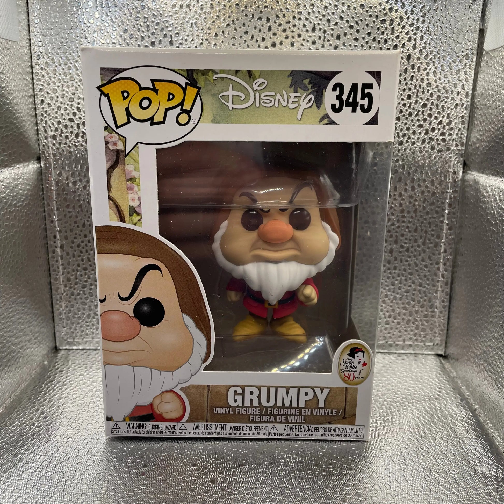 Grumpy 345 ~ Disney: Snow White and the Seven Dwarfs ~ Funko Pop Vinyl FRENLY BRICKS - Open 7 Days